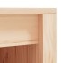 Mueble de cocina de exterior madera maciza de pino 106x55x92