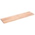 Tablero mesa madera roble tratada marrón claro 200x50x(2-4)