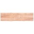 Tablero mesa madera roble tratada marrón claro 200x50x(2-4)