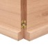 Tablero mesa madera roble tratada marrón claro 200x50x(2-4)