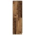 Armario de madera de ingeniería madera envejecida 80x52x180