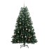 Árbol de Navidad artificial con bisagras 300 LED y bolas 240