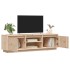 Mueble de TV de madera maciza de pino 140x35x40