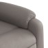 Sillón reclinable de masaje elevable tela gris