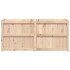 Jardinera de madera maciza de pino 150x50x70