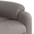 Sillón reclinable de masaje eléctrico tela gris