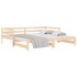 Sofá cama nido madera maciza de pino 90x200