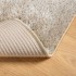 Alfombra pelo largo aspecto brillante ISTAN beige 200x280