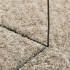 Alfombra pelo largo aspecto brillante ISTAN beige 200x280