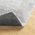 Alfombra de pelo corto suave lavable HUARTE gris 240x240