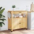 Carrito de cocina MONZA madera maciza de pino 84x40x90