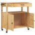 Carrito de cocina MONZA madera maciza de pino 84x40x90