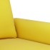 Sofá de 3 plazas terciopelo amarillo 180