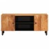 Mueble de TV madera maciza de acacia 105x33x46