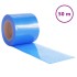 Tira de cortina para puertas PVC azul 200x1,6 mm 50