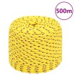 Cuerda de barco polipropileno amarillo 10 mm 500 m