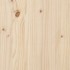 Tumbonas de madera maciza de pino 2 unidades 205x60x31,5