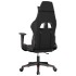 Silla gaming cuero sintético negro y rojo vino