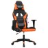 Silla gaming cuero sintético negro y