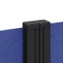 Toldo lateral retráctil azul 200x600