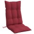 Cojines de silla con respaldo alto 6 uds tela Oxford rojo