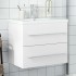 Mueble de baño con lavabo integrado