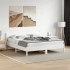 Estructura cama cabecero madera maciza pino blanco 180x200