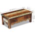 Mesa de centro con cajones madera maciza reciclada 90x45x35