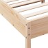 Estructura de cama madera maciza de pino 90x190