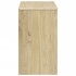 Cajonera SAUDA madera maciza de pino color roble 111x43x73,5