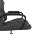 Silla gaming cuero sintético negro y