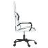 Silla gaming cuero sintético blanco y