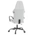 Silla gaming cuero sintético blanco y