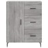 Aparador alto madera contrachapada gris sonoma 69,5x34x180