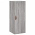 Aparador alto madera contrachapada gris Sonoma 34,5x34x180