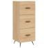 Aparador de madera contrachapada roble Sonoma 34,5x34x180