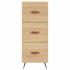 Aparador de madera contrachapada roble Sonoma 34,5x34x180