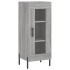 Aparador alto madera contrachapada gris Sonoma 34,5x34x180