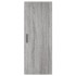 Aparador alto madera contrachapada gris Sonoma 34,5x34x180