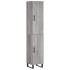 Aparador alto madera contrachapada gris Sonoma 34,5x34x180