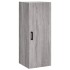 Aparador alto madera contrachapada gris Sonoma 34,5x34x180