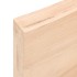 Tablero de mesa madera maciza borde natural 180x40x(2-6)