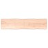 Tablero de mesa madera maciza borde natural 220x50x(2-6)