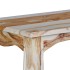 Mesa consola de madera maciza de sheesham 110x40x76