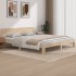 Estructura de cama madera maciza 180x200