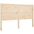 Cabecero de cama madera maciza de pino 186x4x100