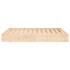 Estructura de cama madera maciza 200x200