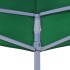 Cenador plegable verde 3x3