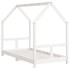 Estructura de cama para niños madera de pino blanco 80x160