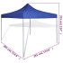 Cenador plegable azul 3x3